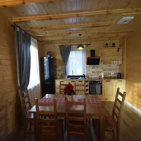 Wooden In Skrzynia With Terrace Holiday home Osiek (Pomerania)