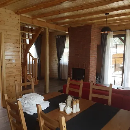 Wooden In Skrzynia With Terrace Holiday home Osiek (Pomerania)
