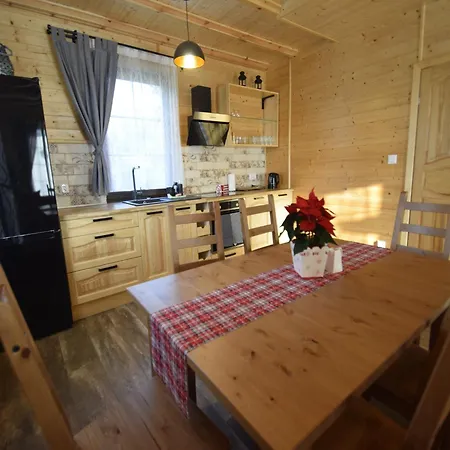 Wooden In Skrzynia With Terrace Holiday home Osiek (Pomerania)