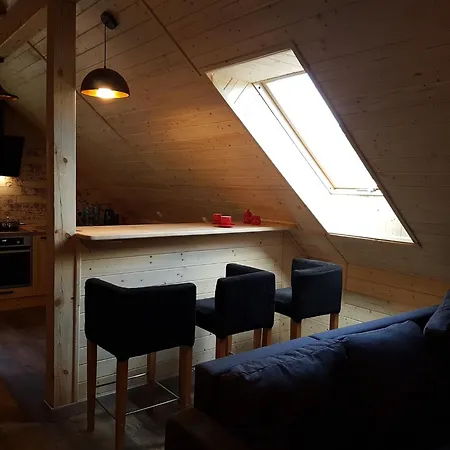 Wooden In Skrzynia With Terrace Holiday home Osiek (Pomerania)