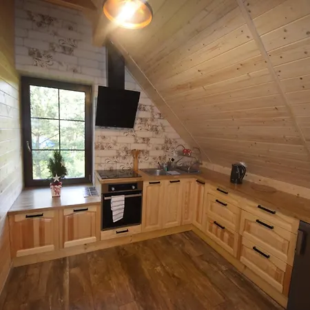 Wooden In Skrzynia With Terrace Osiek (Pomerania)