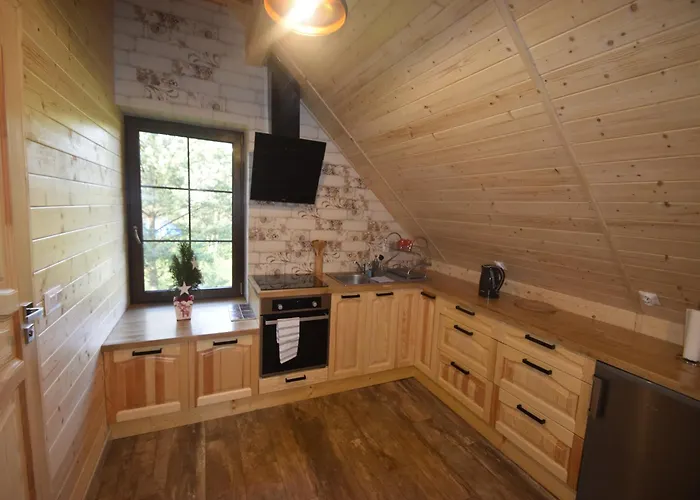 Wooden In Skrzynia With Terrace Osiek (Pomerania)