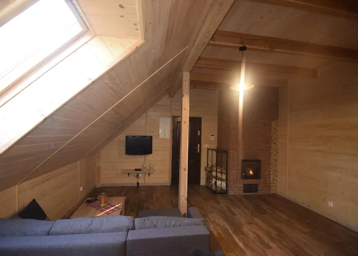 Prázdninový dům Wooden In Skrzynia With Terrace