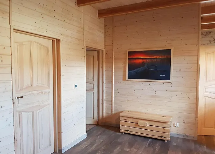 Wooden In Skrzynia With Terrace Prázdninový dům