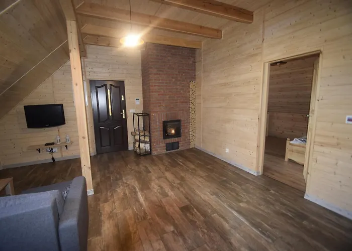 Wooden In Skrzynia With Terrace Prázdninový dům *